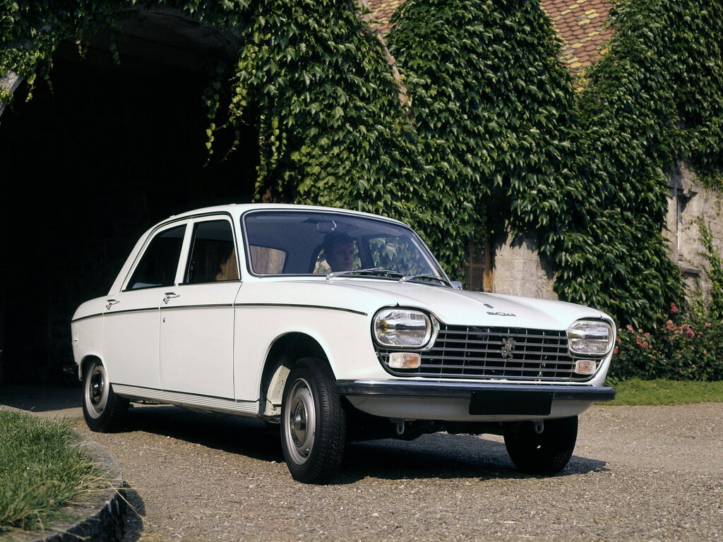 Peugeot 204 1 поколение, седан (04.1965 - 07.1976)